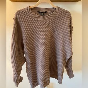 Simply Vera VeraWang Cable Knit Pullover Sweater